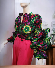 CLASSIC AFRICAN PRINT SHIRT WITH PANT