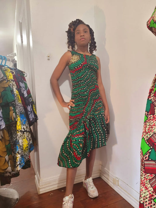 Beautiful African Print Bodycon Dress
